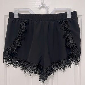Lace-lined Shorts